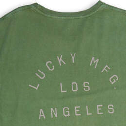 Mens Green Los Angeles Crew Neck Short Sleeve Pullover T-Shirt Size XXL alternative image