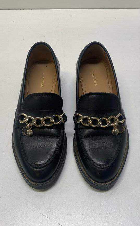 & Other Stories Leather Chunky Embellished Loafers Black 6.5 image number 5