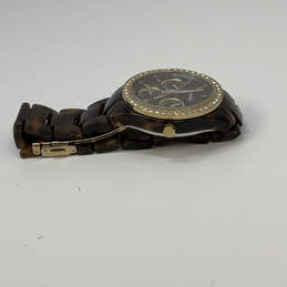 Designer Fossil Stella ES2795 Rhinestone Chronograph Dial Analog Wristwatch alternative image