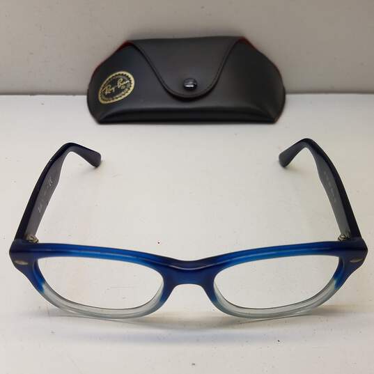 Ray-Ban Gradient Blue Browline Eyeglasses Rx image number 1