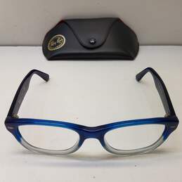 Ray-Ban Gradient Blue Browline Eyeglasses Rx