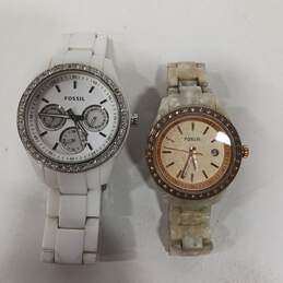 2pc Set of Women's Fossil Fashion Watches