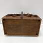 Fold-Out Wooden Sewing Box image number 6