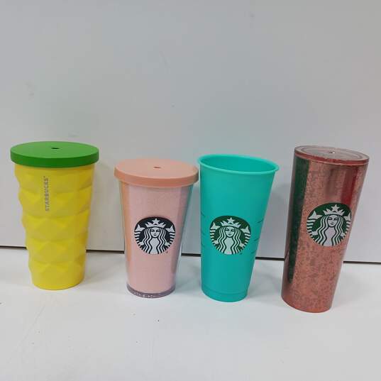 Bundle of 7 Assorted Starbucks Cups image number 4