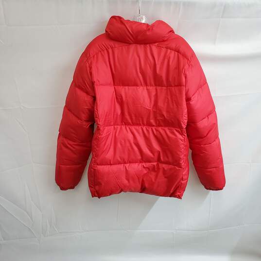 Columbia Red Full Zip Puffer Jacket WM Size XL image number 2