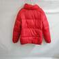 Columbia Red Full Zip Puffer Jacket WM Size XL image number 2