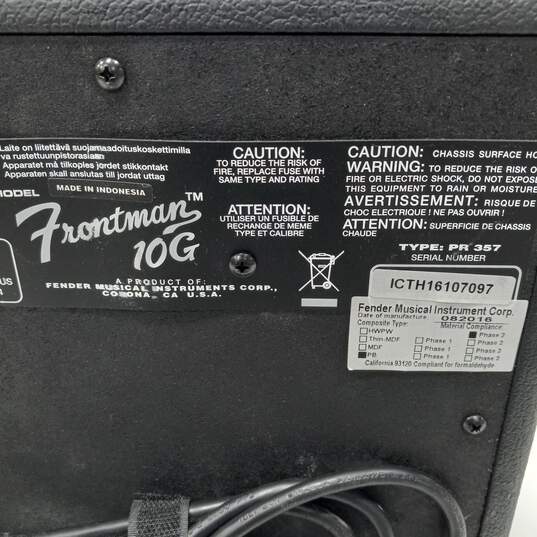 Fender Frontman 10G Amplifier image number 5