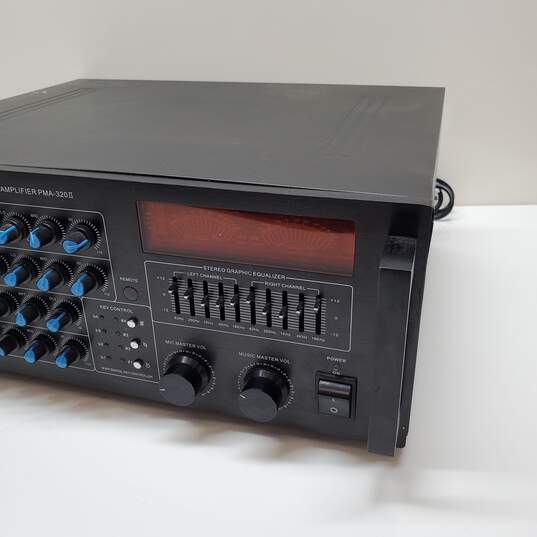 Mega KJ Pro Pma-320II 800W Max Output Karaoke Mixing Amplifier (Untested) image number 4