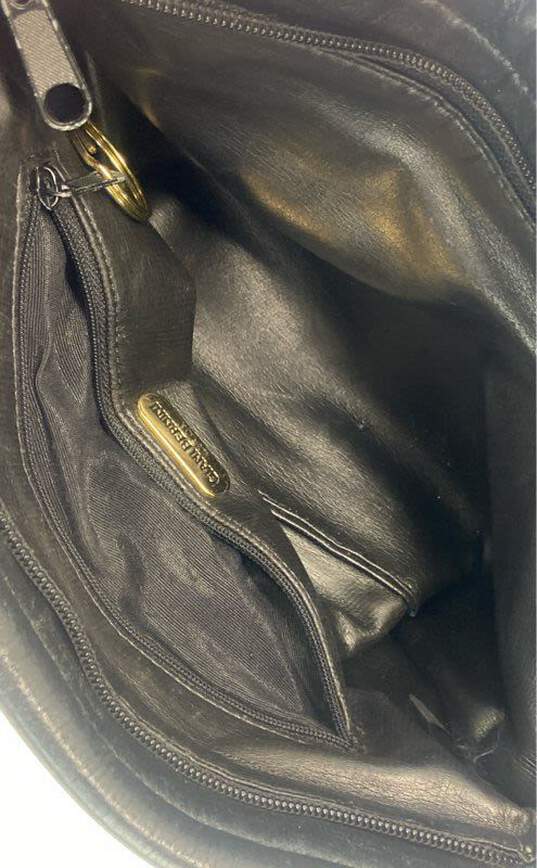 Giani Bernini Leather Shoulder Crossbody Black image number 6