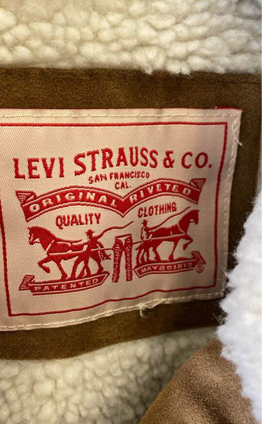 Levi's Brown Jacket - Size X Small image number 4