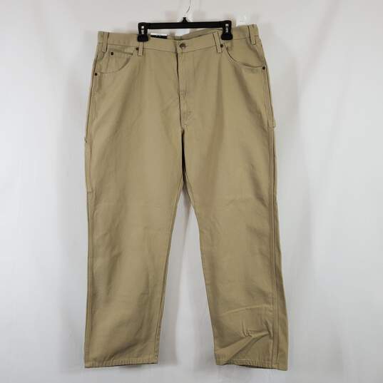 Dickies Men's Khaki Carpenter Pants SZ 40 X 30 NWT image number 1