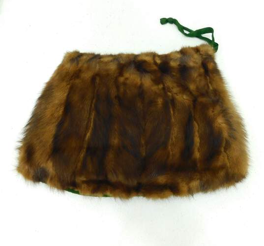 Vintage Women's Mink Fur Coat & Muff Hand Warmer image number 4