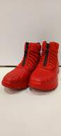 Sperry Women's Red Rubber Rain Boots Size 9 image number 1