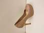 Women's Cole Haan & Nike Air  Snake Skin Platform Heels, Nude Tan, Size 7.5 image number 2