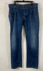 Armani Jeans Blue Straight Jeans - Size 6 image number 1