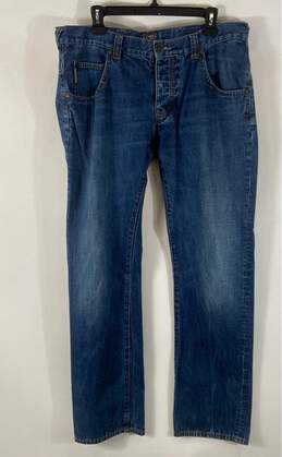 Armani Jeans Blue Straight Jeans - Size 6