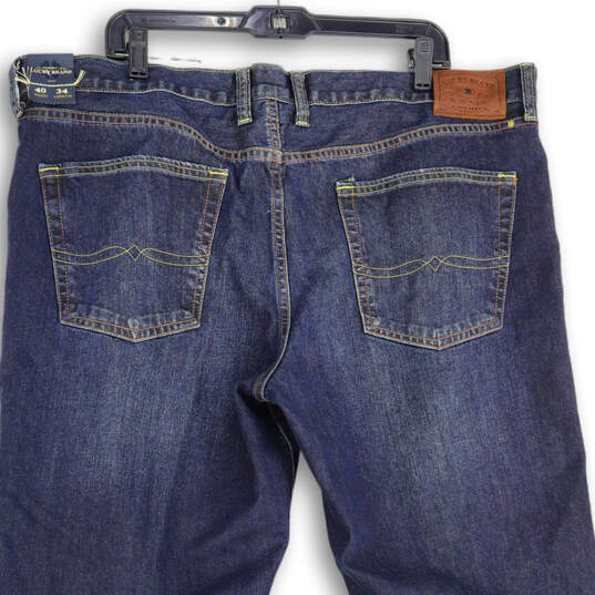 NWT Mens Blue 361 Vintage Denim Classic Fit Straight Leg Jeans Size 40X34 image number 4