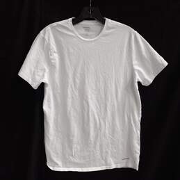 Diesel Men's Plain White T-Shirt Size L