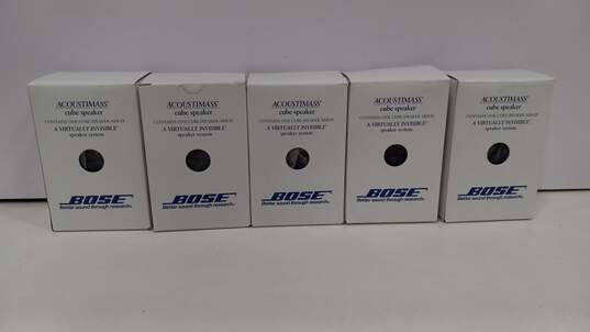 5 Acoustimass Cube Speakers In Box image number 2