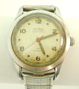 Vintage Technos Automatic Swiss 21 Jewels Men's Watch 56.6g