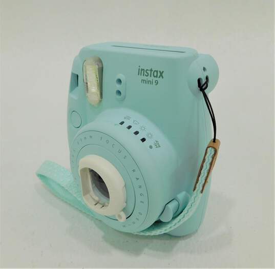 Fujifilm Instax Mini 9 Ice Blue Instant Camera IOB image number 2