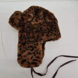 Kangol Faux Fur Trapper Hat Size Medium