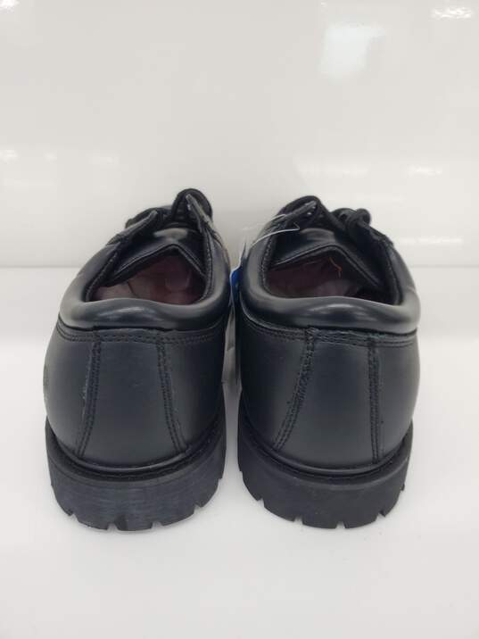 Skechers Mens Cottonwood Elks Leather Soft toe Lace Up Safety Black Size 11 New image number 4