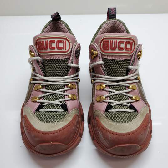 AUTHENTICATED WMNS GUCCI 'FLASHTREK' CHUNKY SNEAKERS EURO SZ 38 image number 4