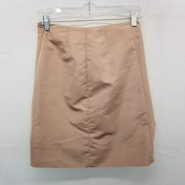 AUTHENTICATED Prada Pink Silk & Polyester Skirt Size 42 alternative image