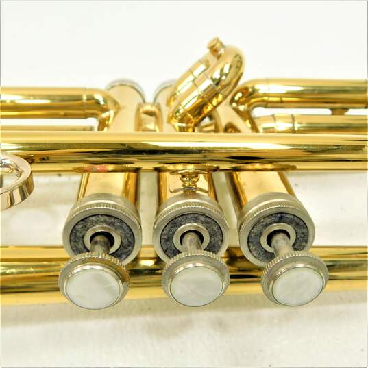 Holton Brand T602 Model B Flat Trumpet w/ Case and Mouthpiece (Parts and Repair) image number 7
