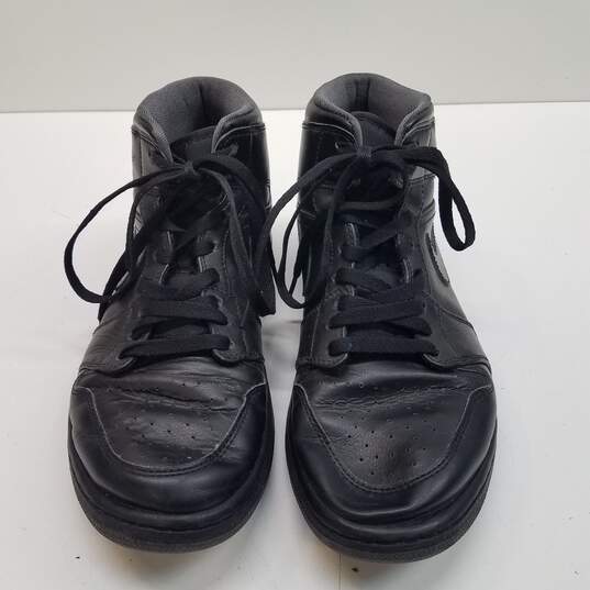 Nike Air Jordan 1 Retro Mid Black Sneakers 554724-021 Size 9 image number 6