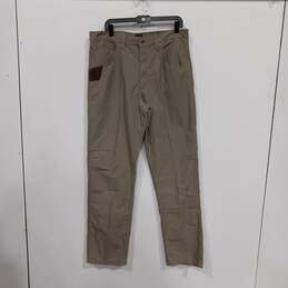 Wrangler Men's Brown Work Pants Size 36 x 34