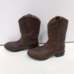 Ariat Men's Brown Heritage Roper Western Boots Size 8D alternative image