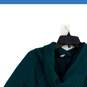 Green Tea Mens Green Drawstring Long Sleeve Pullover Hoodie Size S image number 3