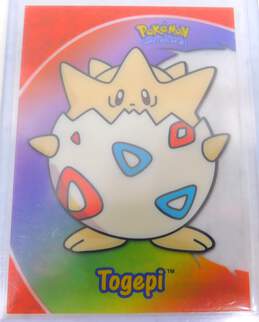 Very Rare Pokemon Topps Togepi Clear Card PC8 Blue Logo NM