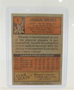 1978-79 HOF Jamaal Wilkes Topps #3 Los Angeles Lakers alternative image