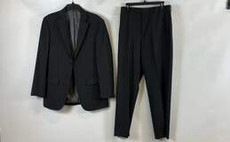 Wilke Rodriguez Men's Gray 2 Piece Suit- L