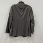Giorgio Armani Mens Gray Two-Button Blazer & Flat Front Pants Set Size 52 w/ COA image number 3