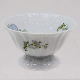 Limoges France Haviland Blue White Floral Tea Cup Porcelain