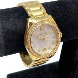 Designer Coach CA.67.7.34.0678S Gold-Tone 3 ATM Quartz Analog Wristwatch