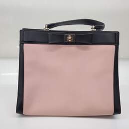 Kate Spade New York Dusty Pink Black Trim Mayfair Drive Bucket Bag