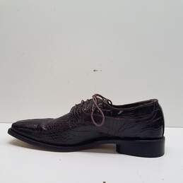 Stacy Adams Leather Croc Embossed Oxford  Shoes Men's Size 9.5 alternative image