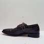 Stacy Adams Leather Croc Embossed Oxford  Shoes Men's Size 9.5 image number 2