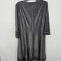 Jessica Howard Metallic Illusion-Trim Dress image number 2