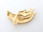 14K Yellow Gold 'Mother & Baby' Dolphin Pendant 0.9g image number 4