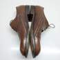 MENS SALVATORRE FERRAGAMO BROWN LEATHER CAPPED LOAFERS image number 3