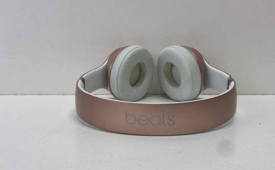 Beats by Dre Solo Rose Gold Wireless Audio Headphones with Case image number 3
