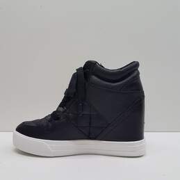 Guess Quilted Wedge Sneakers Black 9 alternative image