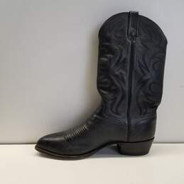 El Dorado 9300 Black Leather Western Cowboy Boots Mens Size 10.5 D alternative image