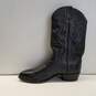 El Dorado 9300 Black Leather Western Cowboy Boots Mens Size 10.5 D image number 2